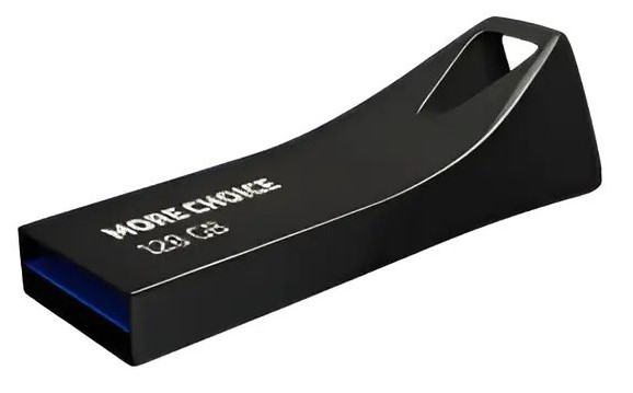 Флеш накопитель 128GB More Choice MF128m, черный