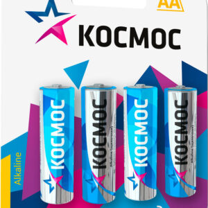 Батарейка AA КОСМОС LR6 4BL classic, 4 шт