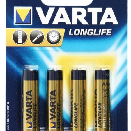 Батарейка VARTA LONGLIFE  AAA 4*BL