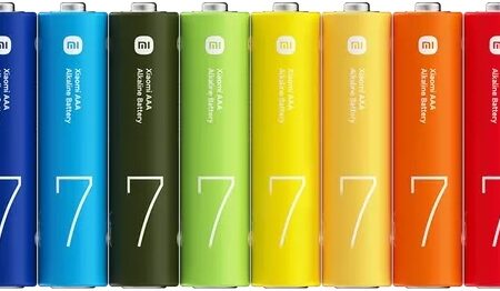 Батарейки AAA Xiaomi Rainbow Batteries LR03-10BL, 10 шт