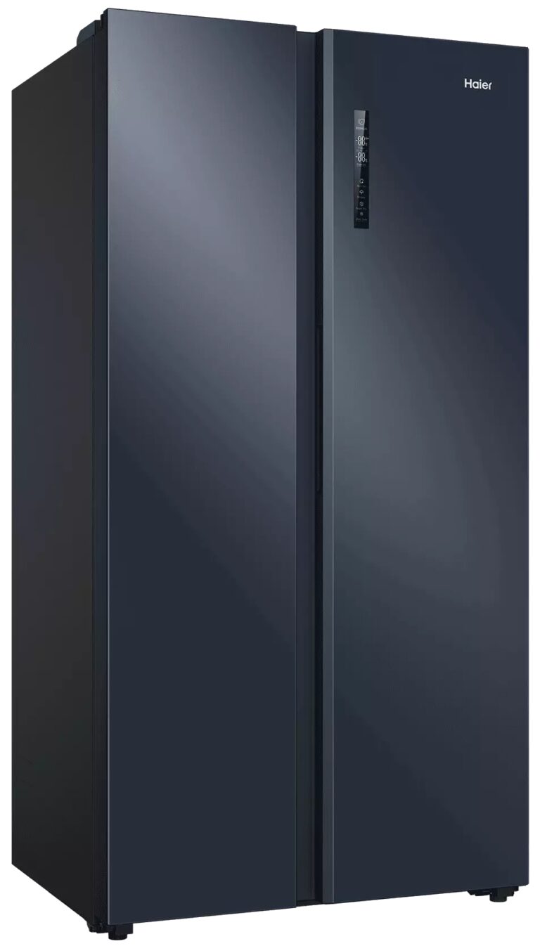 Холодильник Haier HRF-600DP7ERU, синий — изображение 2