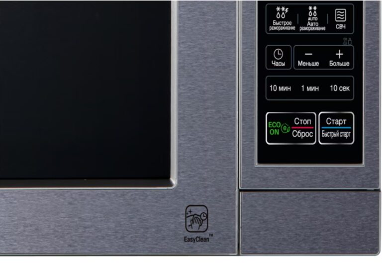 Микроволновая печь LG MS-2044V, серебристый — изображение 3