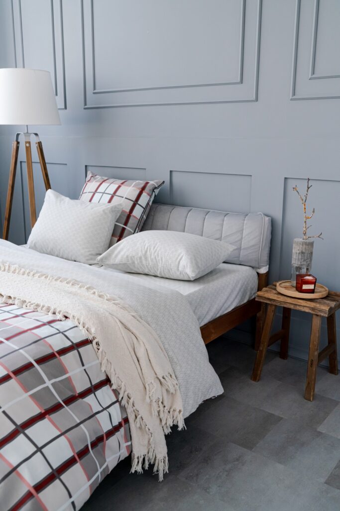 Комплект постельного белья moyё home Allure 2-спальный, фланель, наволочки 50х70 см — изображение 3