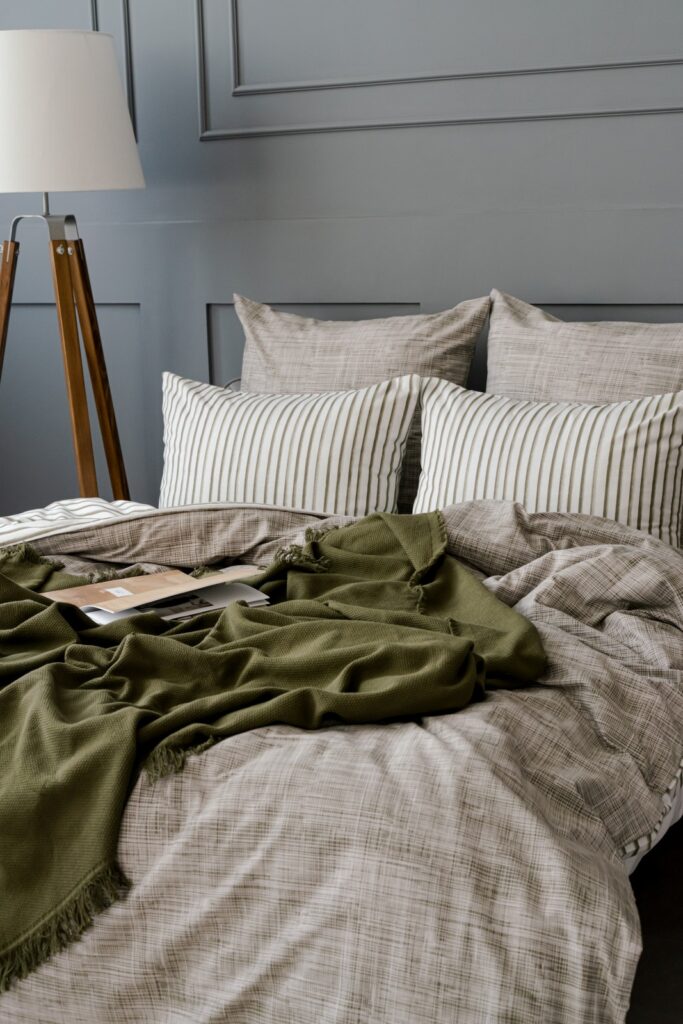 Комплект постельного белья moyё home Wonderwood 2-спальный, фланель, наволочки 50х70 см — изображение 3