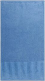 Полотенце Cleanelly Cascata голубой 50х90 см, махра — изображение 3