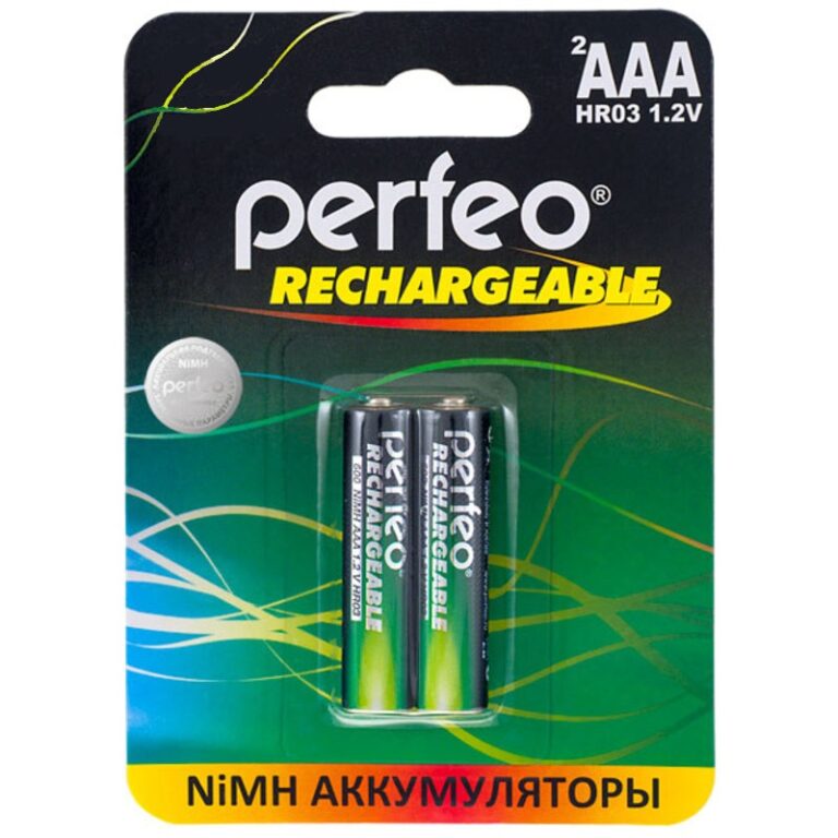 Аккумулятор Perfeo R 03 ( 1100 ma) 2BL пластик (40)