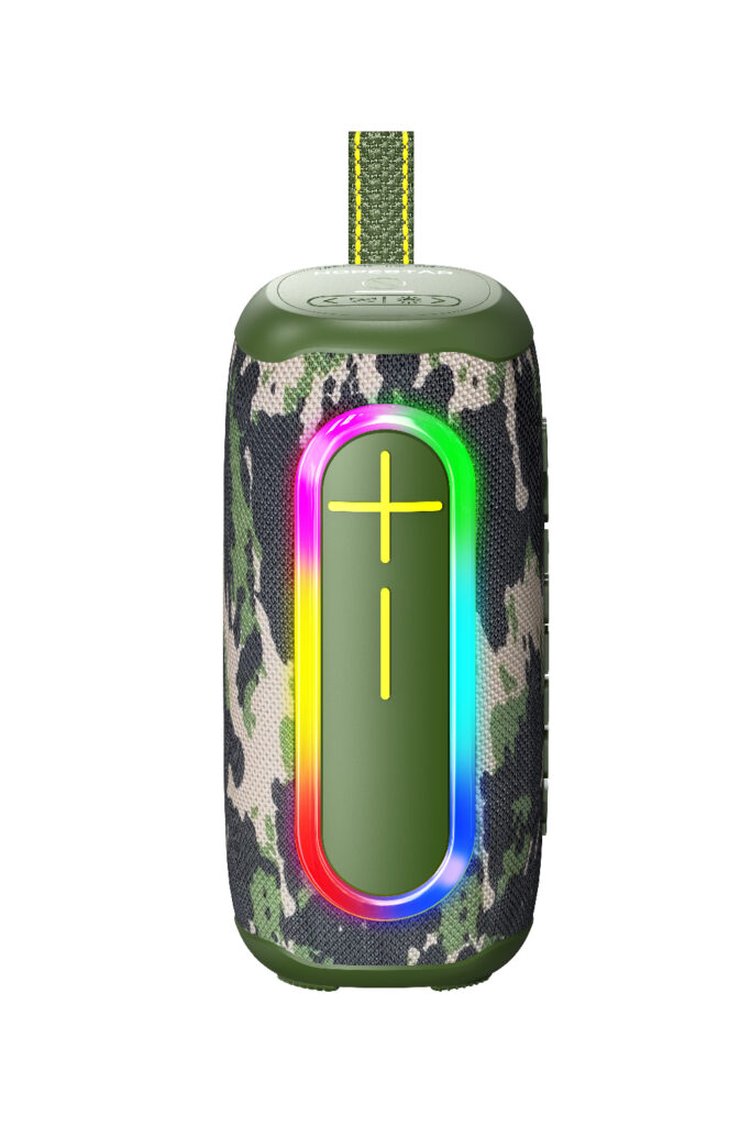 Колонка беспроводная  HOPESTAR P60 10W*2, (USB,FM,TF card)  цвет хаки