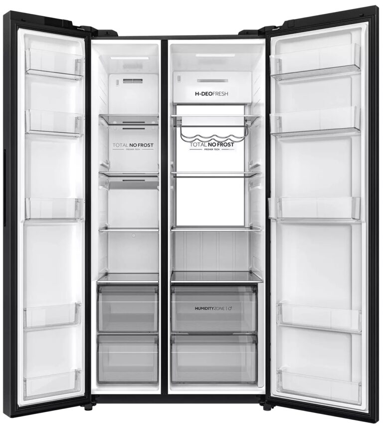 Холодильник Haier HRF-600DP7ERU, синий — изображение 5
