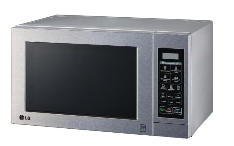 Микроволновая печь LG MS-2044V, серебристый — изображение 5