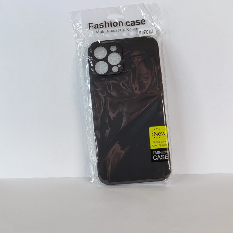 Чехол для iPhone 12 Pro Max TPU with cloth черный