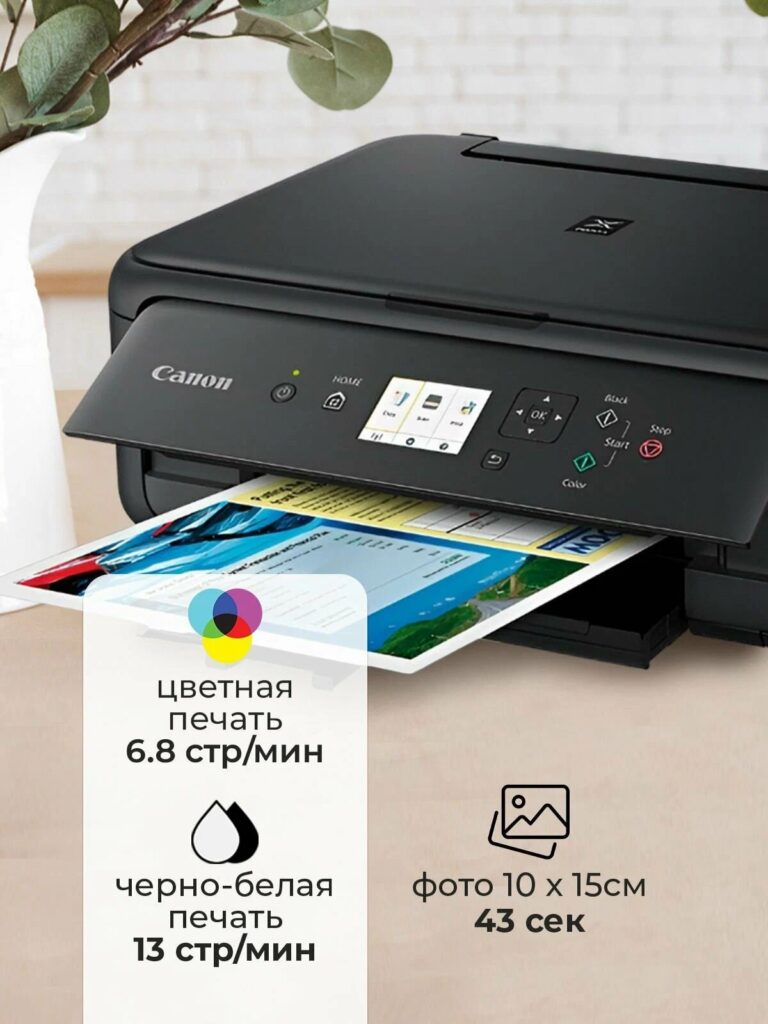 МФУ струйное Canon Pixma TS5140 — изображение 6