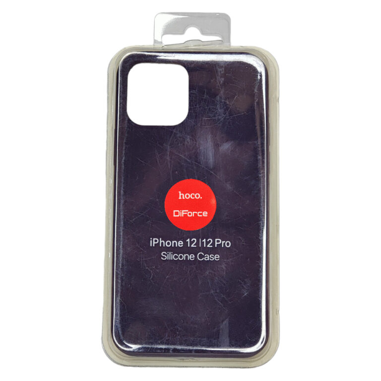 Чехол Silicone Case для iPhone 12/12 Pro фиолетовый