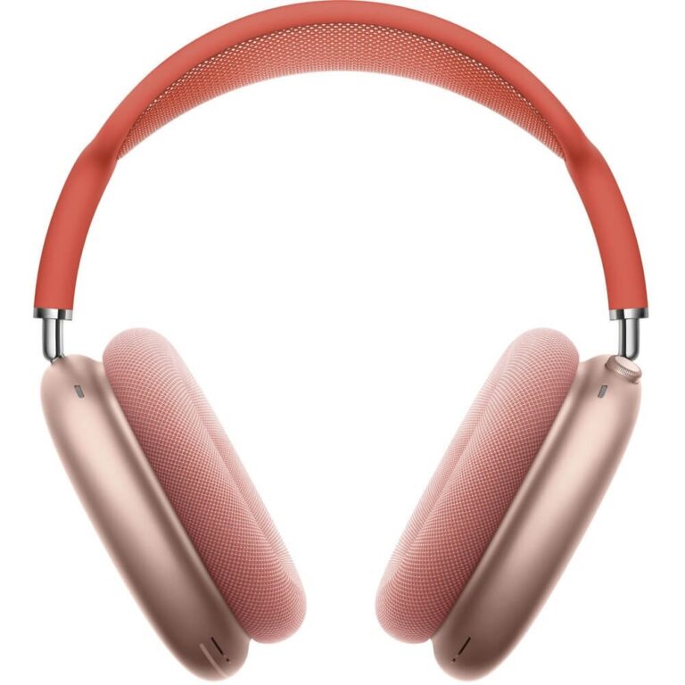 Наушники Bluetooth накладные с микрофоном AirP Max, (Premium) с гироскопом, цвет красный