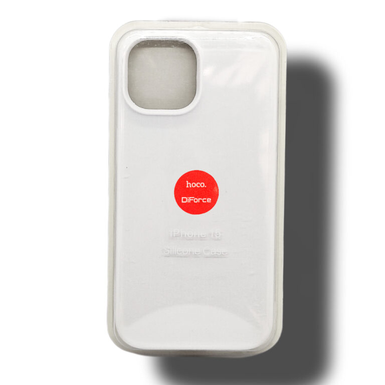 Чехол Silicone Case для iPhone 15 белый