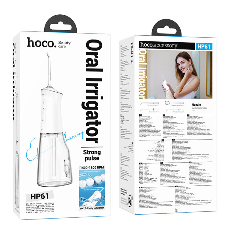 Беспроводной ирригатор Hoco HP61, белый