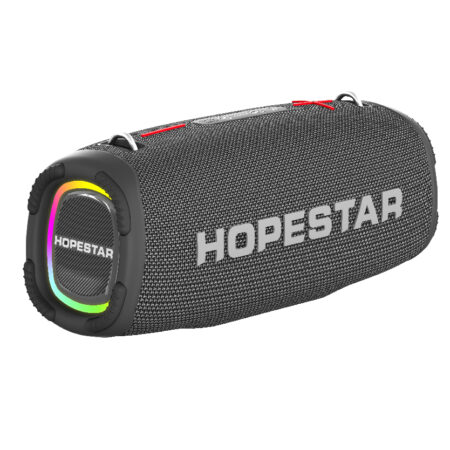 Колонка беспроводная  HOPESTAR A6 Max 80W, (USB,FM,TF card)  цвет серый