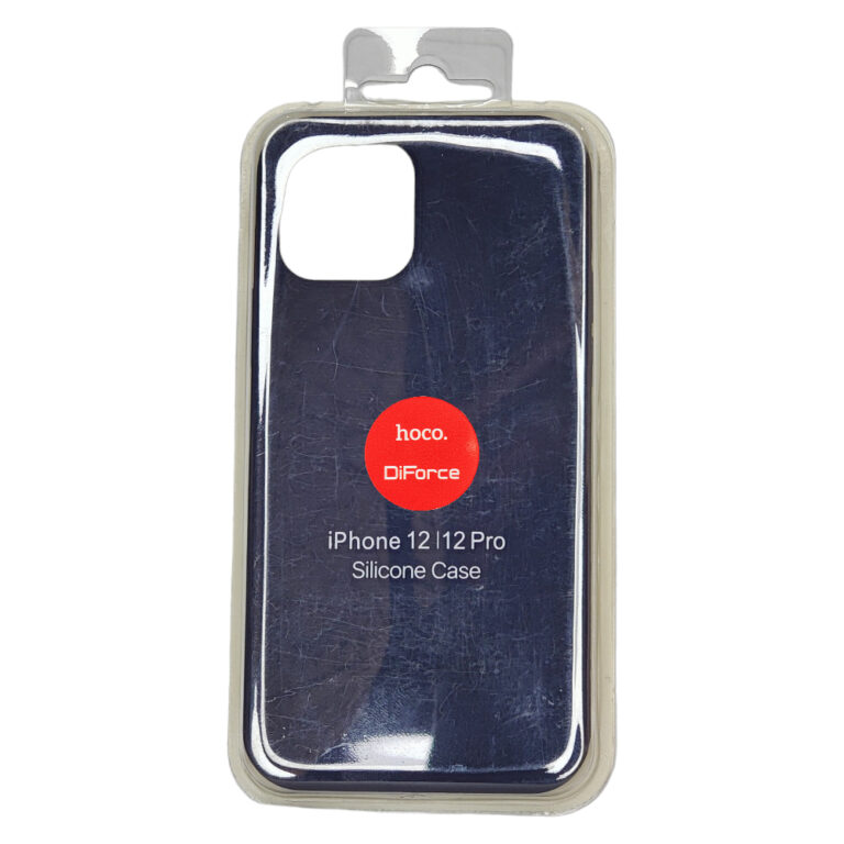 Чехол Silicone Case для iPhone 12/12 Pro синий