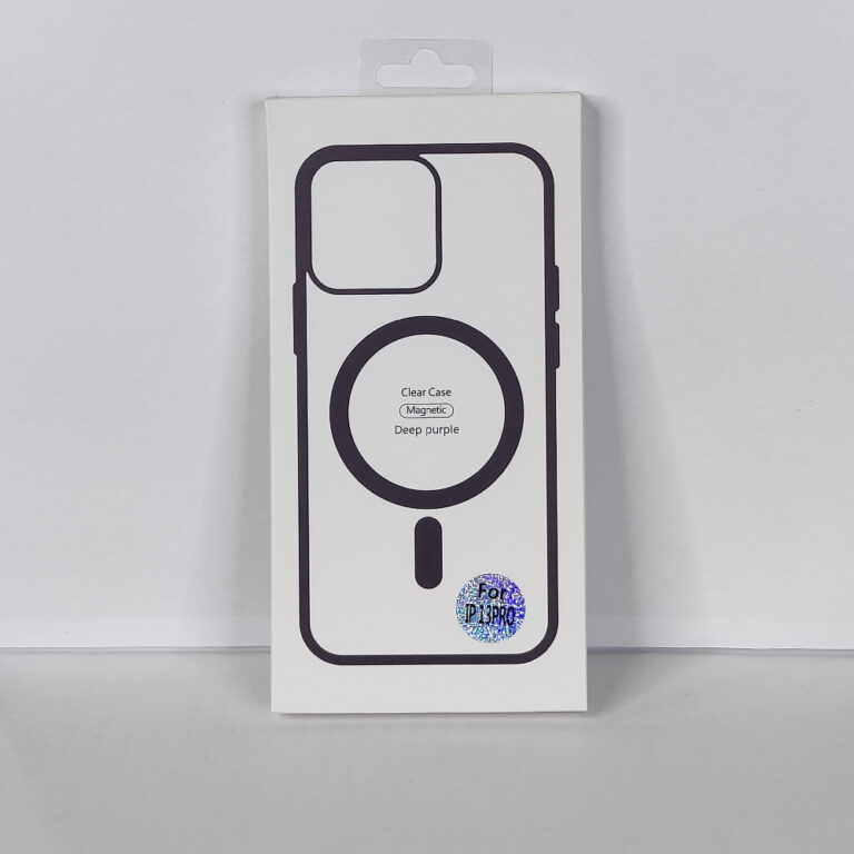Чехол для iPhone 13 Pro Magsafe, Deep Purple/фиолетовый, в упаковке