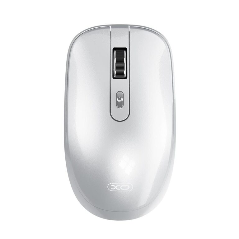 Мышь XO M11 беспроводная, 4 кн, USB, DPI 1200-2000, серебристый