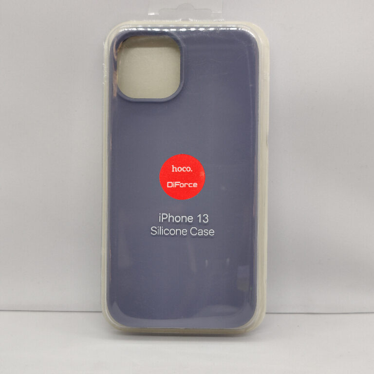 Чехол Silicone Case для iPhone 13 темно-лавандовый