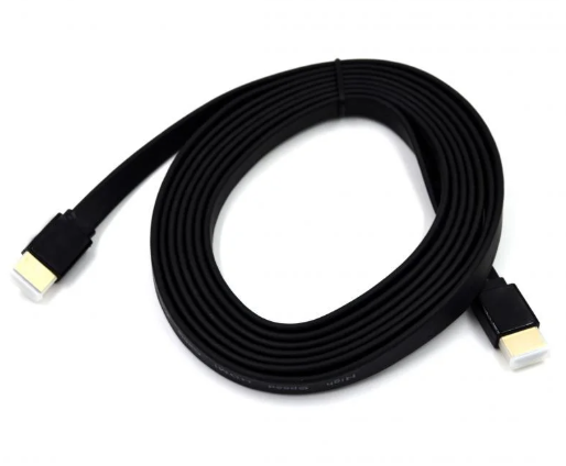 Кабель PERFEO HDMI A вилка - HDMI A вилка, плоский,ver.1.4, длина 2м. (H1302)