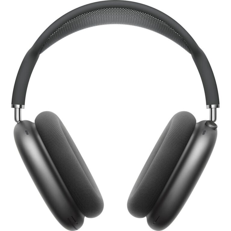Наушники Bluetooth накладные с микрофоном AirP Max, (Premium) с гироскопом, цвет серый космос