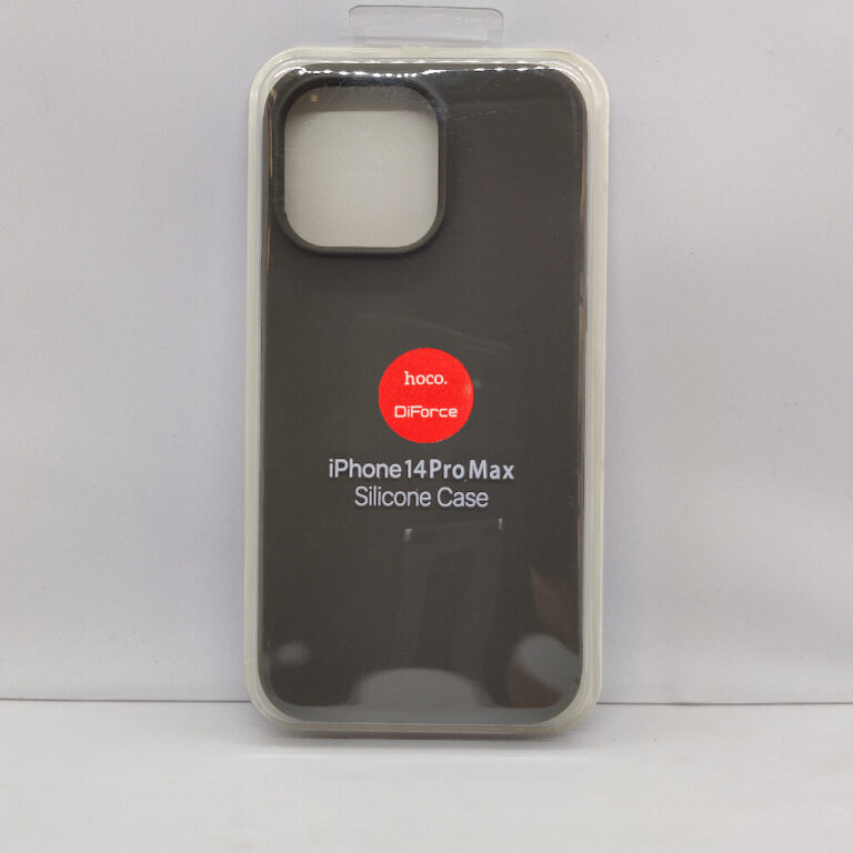 Чехол Silicone Case для iPhone 14 Pro Max серый титан