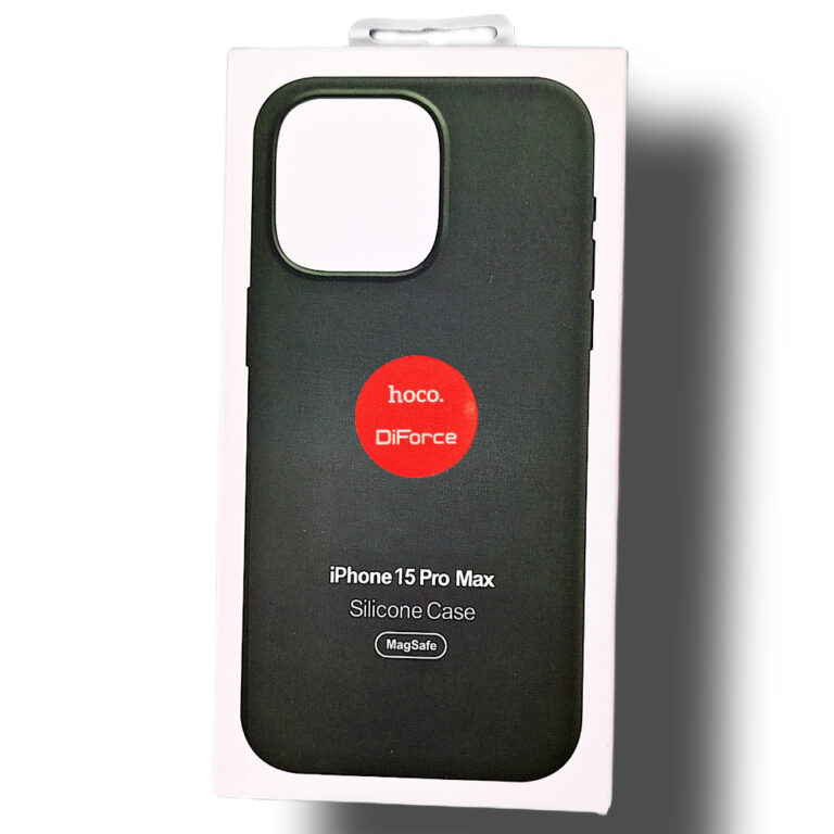 Чехол для iPhone 15 Pro Max Silicone Case, Magsafe, зеленый