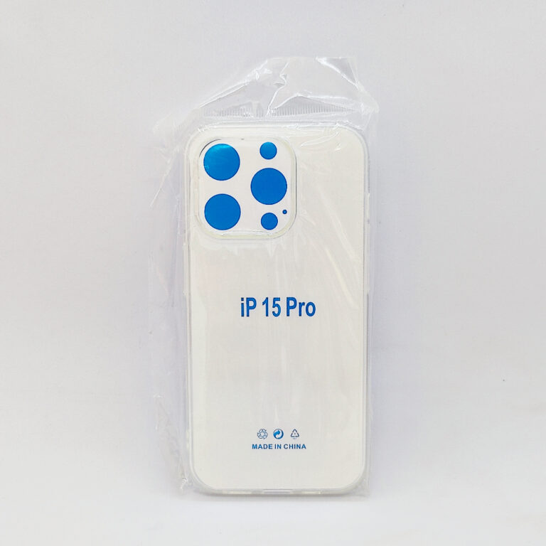 Чехол для iPhone 15 Pro прозрачный 1.5mm Crystal TPU