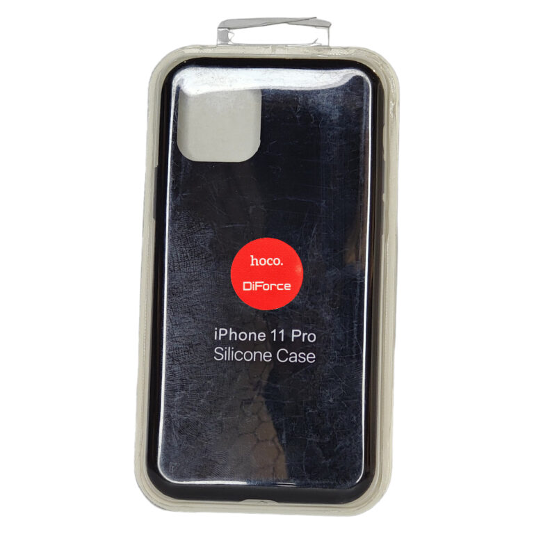 Чехол Silicone Case для iPhone 11 Pro черный