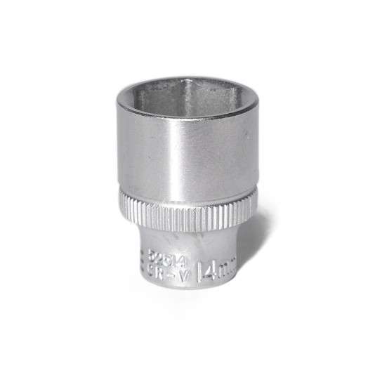 Головка 14мм 6-ти гран 1/4" Force