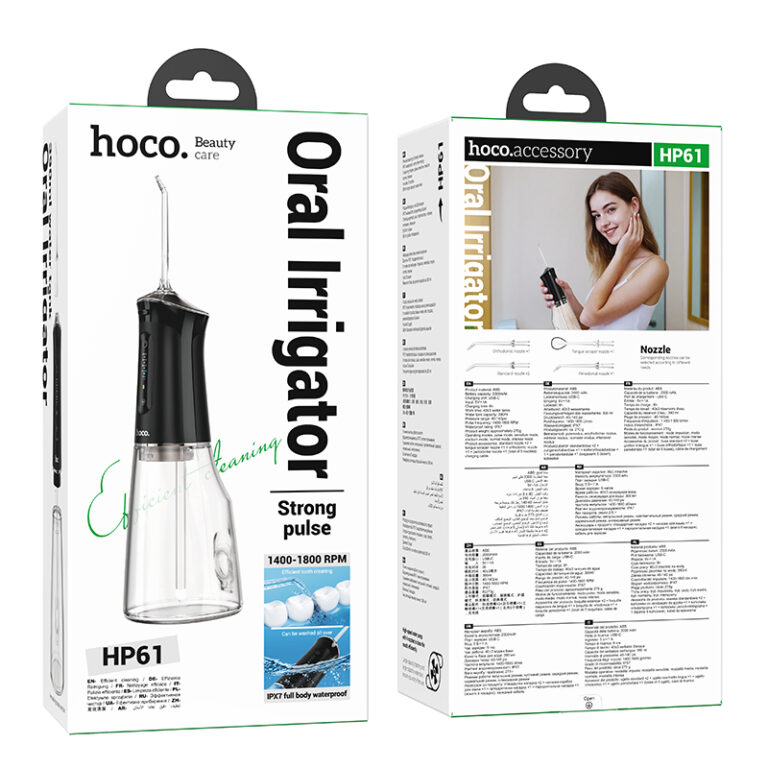 Беспроводной ирригатор Hoco HP61, черный