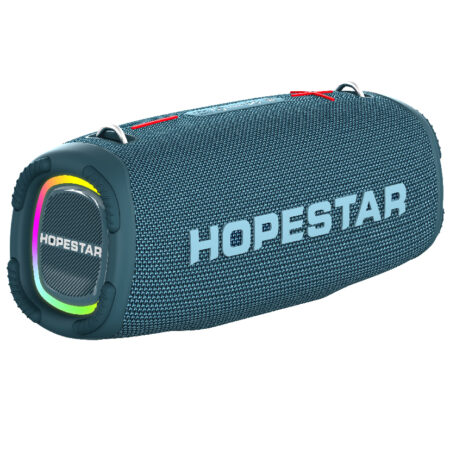 Колонка беспроводная  HOPESTAR A6 Max 80W, (USB,FM,TF card)  цвет синий