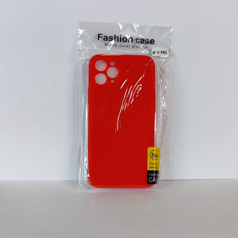 Чехол для iPhone 11 Pro TPU with cloth красный
