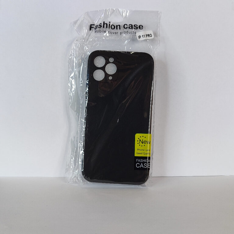 Чехол для iPhone 11 Pro TPU with cloth черный
