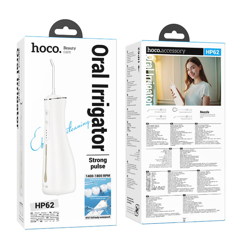 Беспроводной ирригатор Hoco HP62, белый