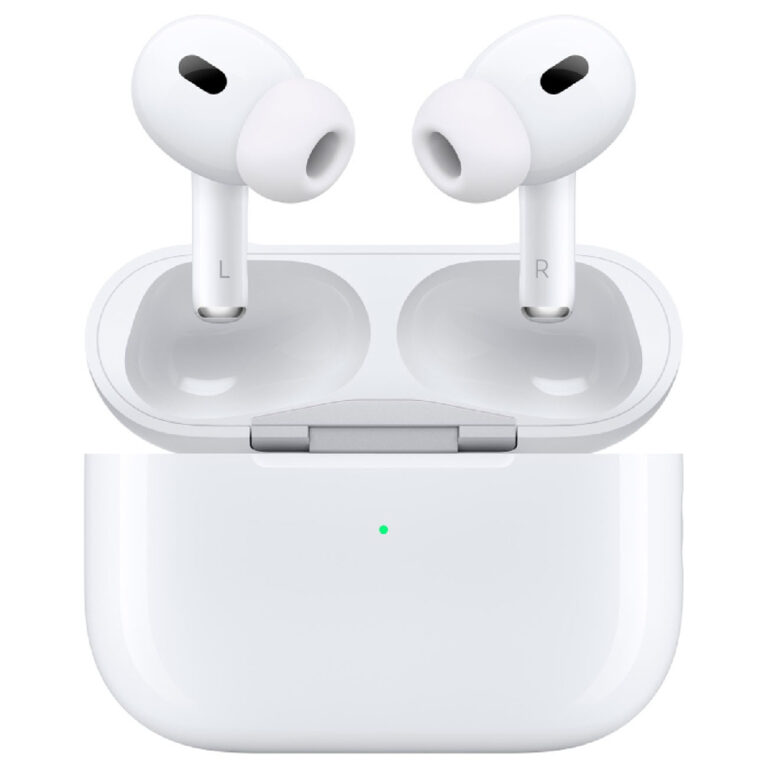 Наушники Bluetooth TWS APods Pro 2 LUX (АNC,прозрачность) цвет белый
