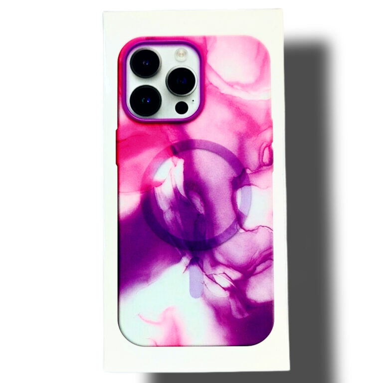 Чехол Rainbow Magnetic для iPhone 13 Pro фиолетовый