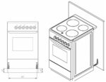 Плита комбинированная Лысьва ЭГ 1/3г01 СТ-2у коричневый — изображение 2