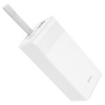 Внешний аккумулятор 40000mAh Hoco J86 (in - T,M/out - 2U,T) белый — изображение 2