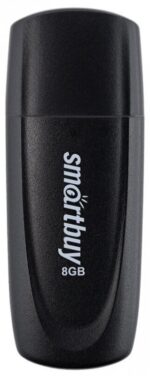 Флэш-диск SmartBuy 8GB USB 2.0 Scout черный